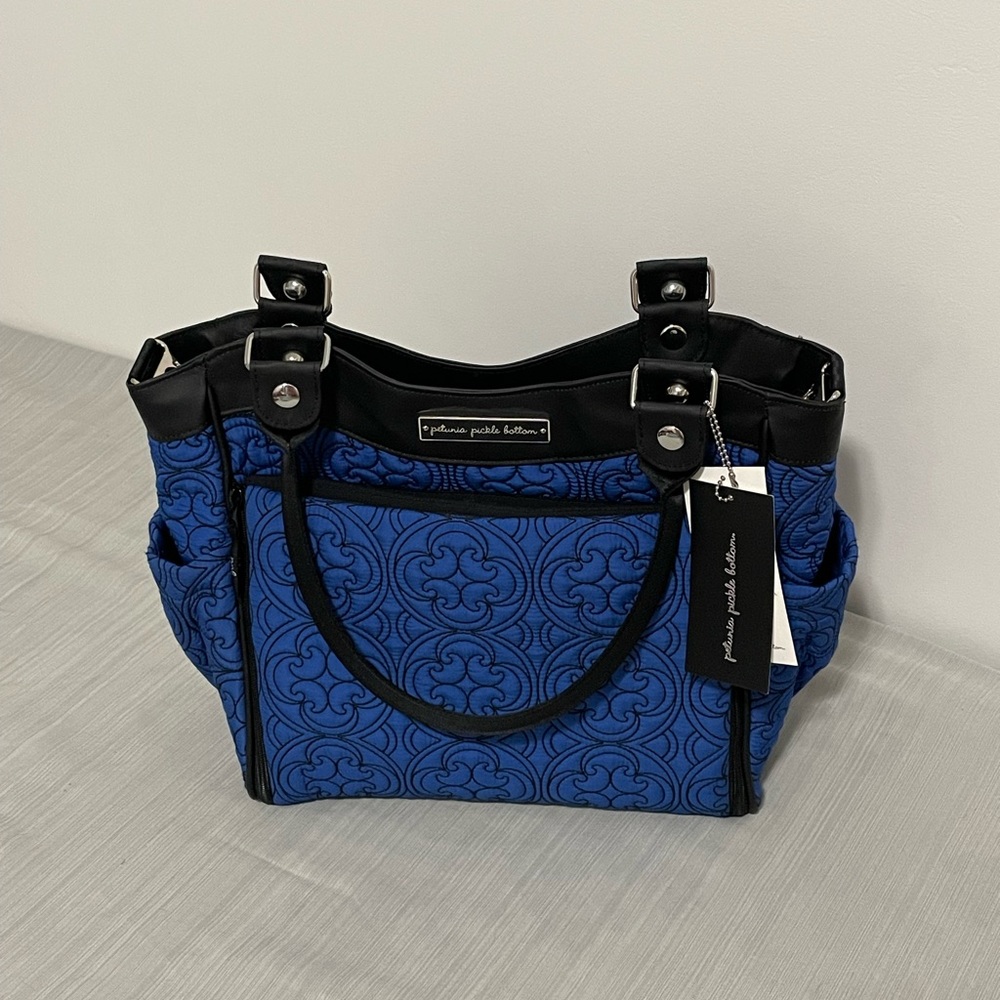 NWT Petunia Pickle Bottom City Carry All Diaper Bag